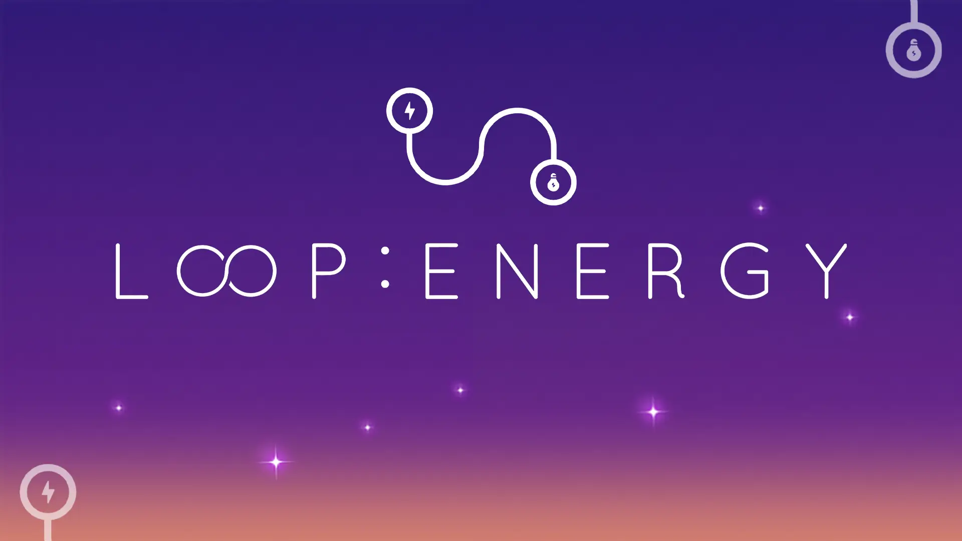 Purple circuit puzzle artwork for Loop: Energy